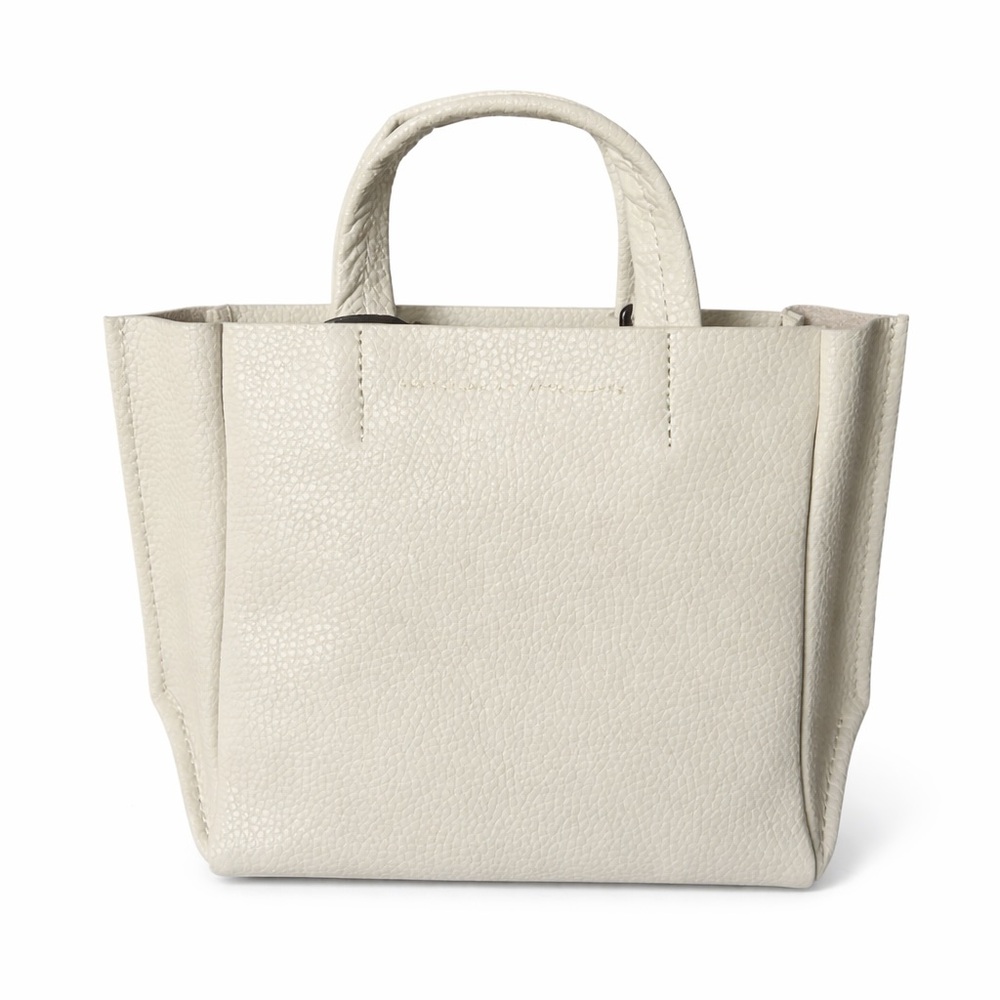 Ampersand As Apostrophe Micro Tote Crème de la Crème Crossbody Top Handle NWT